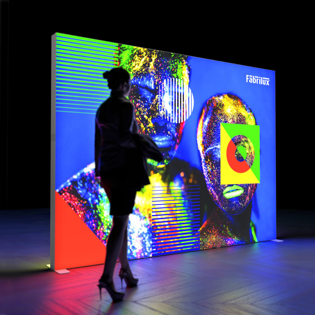 fabrilux led backlit exhibition stand lightbox 3x2